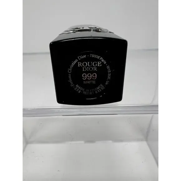 Dior Rouge Lipstick Limited Edition Matte 999 Christmas Red Seasonal - Picture 7 of 7